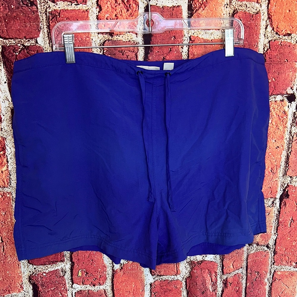 L.L.Bean Men's Blue purplish Swim Shorts XL